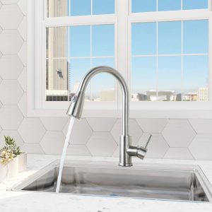 How to clean the faucet easily?