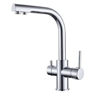 WOWOW Kitchen Faucet Drinking Water Lever 3 in 1 Mixer Tap With Filter System 2310600C