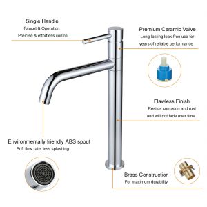 The accessories that make up the faucet