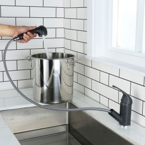 New style faucet not only safe water but also water saving