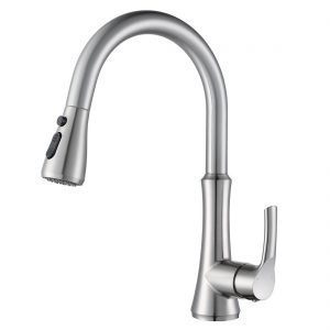 How does the touchless faucet work?