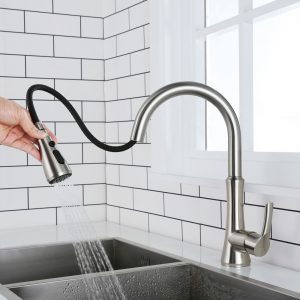 What should we do if the faucet leaks