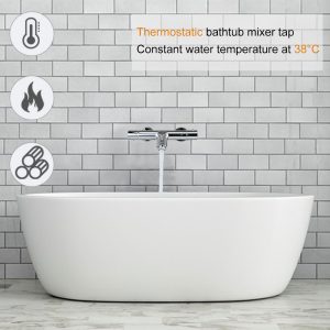 Installation position of bathtub faucet
