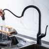 Simplice Kitchen Faucet Matte Black with Pull Down Sprayer 2