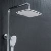 Thermostatic Shower Systems with Rain Shower and Adjustable Handheld Shower 4