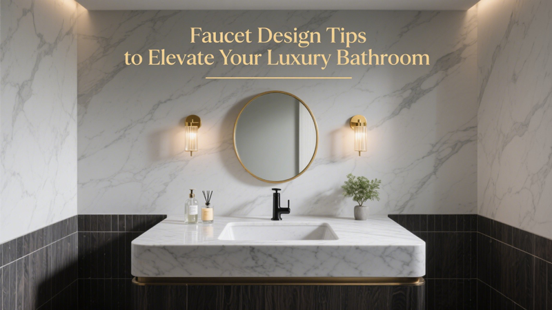 Faucet Design Tips to Elevate Your Luxury Bathroom
