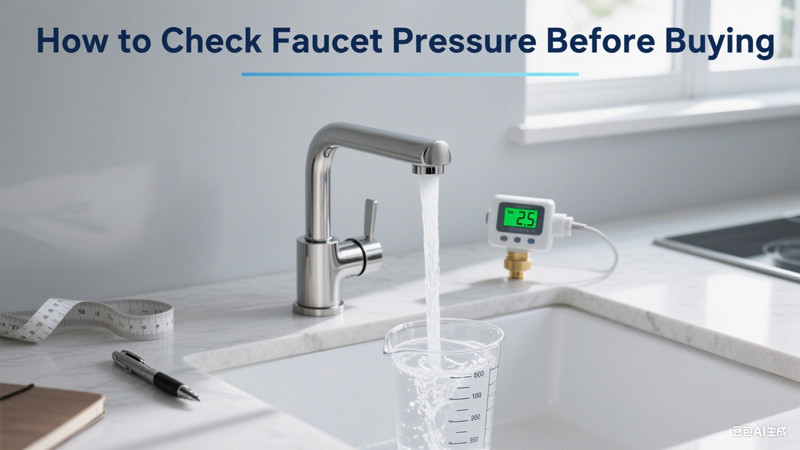 How to Check Faucet Pressure Before Buying
