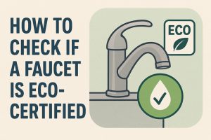 How to Check If a Faucet Is Eco-Certified