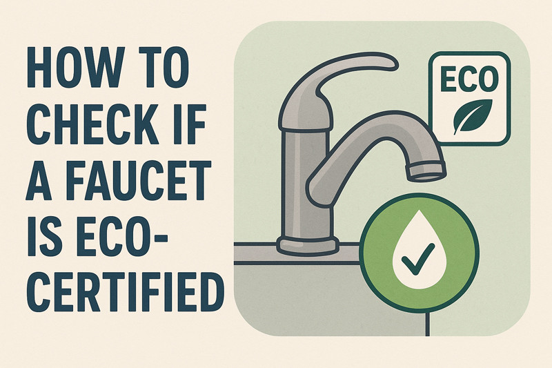 How to Check If a Faucet Is Eco Certified