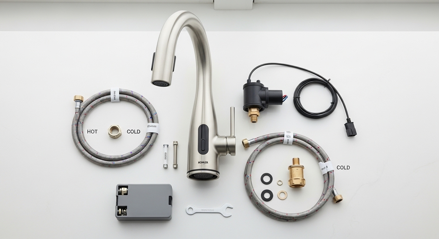 kohler touchless faucet installation